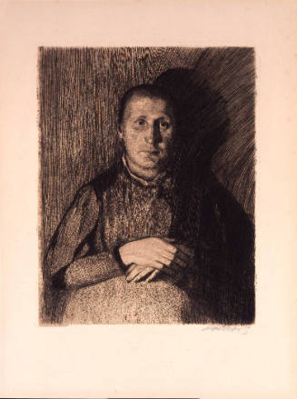 Woman with Folded Hands (Frau mit übereinandergelegten Händen)