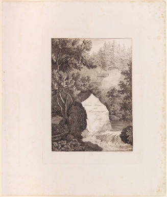 Six Etchings after Drawings by Goethe edited by C.A. Schwerdgeburth (Radirte Blätter nach Handzeichnungen von Goethe herausgeben von C.A. Schwerdgeburth): Plate I.