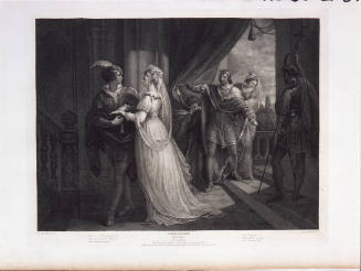 Boydell's Illustrations of Shakespeare, Vol. II: Cymbeline, Act I, Scene II (after William Hamilton)