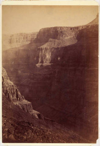 Walls of the Grand Canyon Looking East (Colorado River)