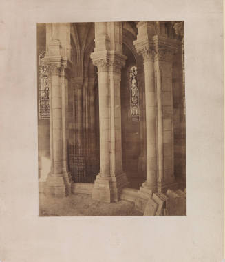 Untitled [Gothic columns]