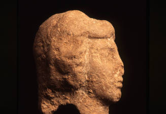 Statuette Fragment: Head of a Man