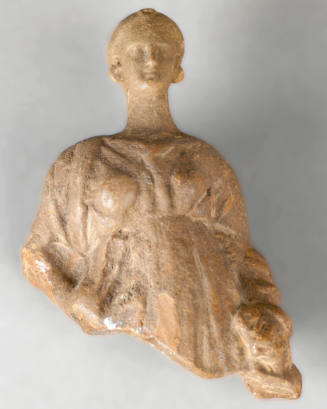 Statuette Fragment: Upper Half of a Girl in a Hiton