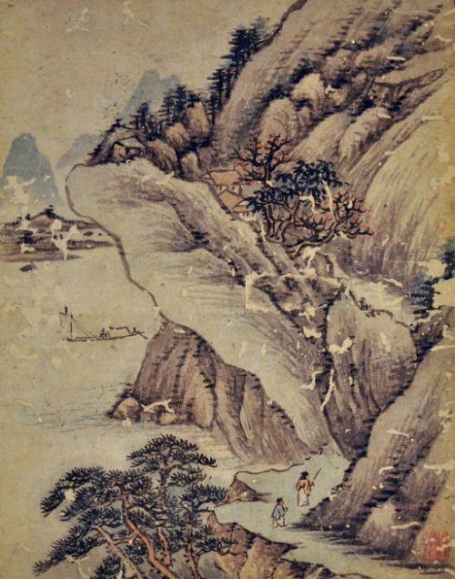 Landscapes after Wang Meng (?-1385)