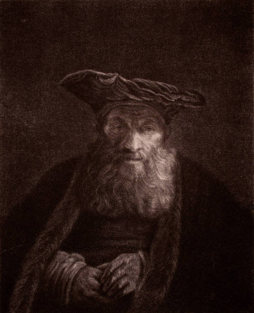 An Old Rabbi (after a lost 1646 painting by Rembrandt)