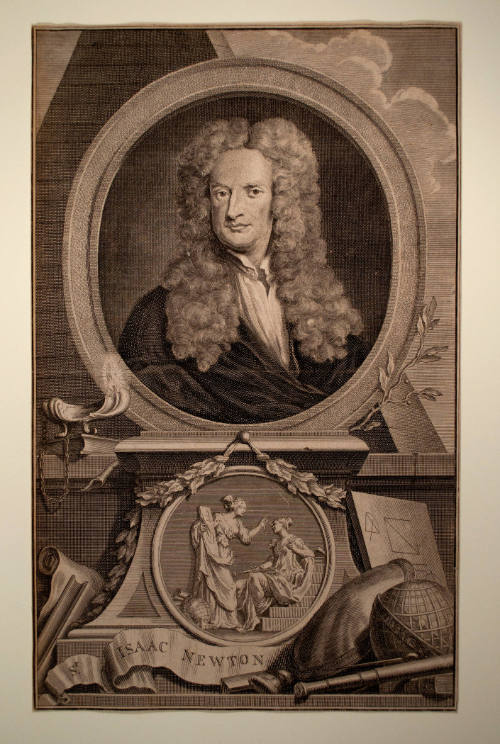 Sir Isaac Newton (after Godfrey Kneller)