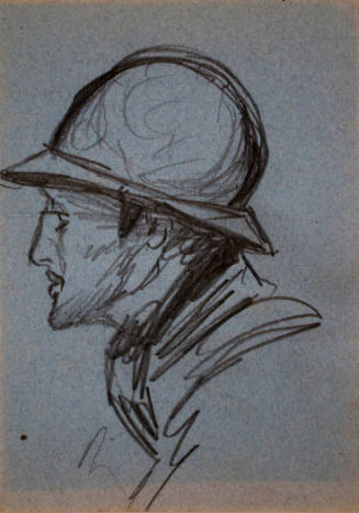 Untitled (Head of a Soldier)