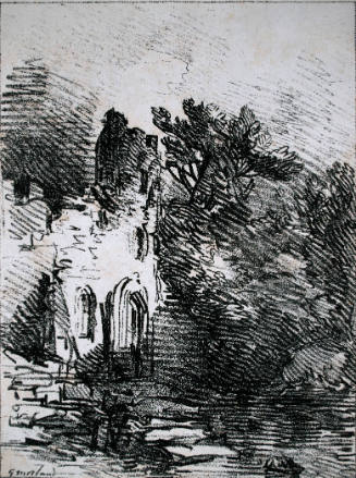 A Ruined Church (after George Morland)