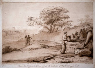 Landscape with Rebecca and Elieser at the Well