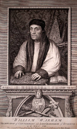 William Warham: Archbishop of Canterbury (after Hans Holbein)