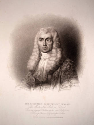 John Philpot Curran (after drawing by John Bryant Lane)