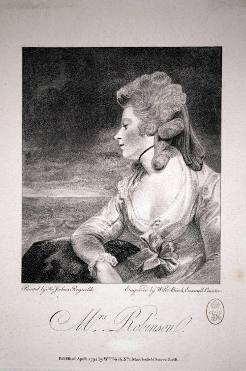 Mrs. Robinson (after painting by Joshua Reynolds)