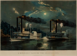 A Midnight Race on the Mississippi
