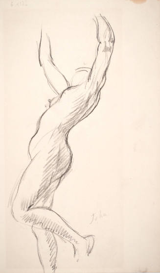 Standing Female Nude Study