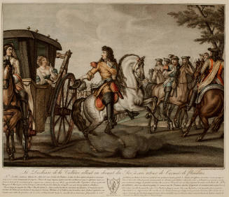 La Duchesse de la Vallière allant au devant du Roi, à son retour de l'armée de Flandres