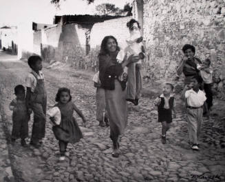 Untitled (Woman and Children with Piñata)