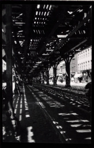 Untitled (View from underneath the El tracks)