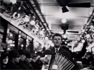Untitled (Blind Accordionist/Subway Portrait)