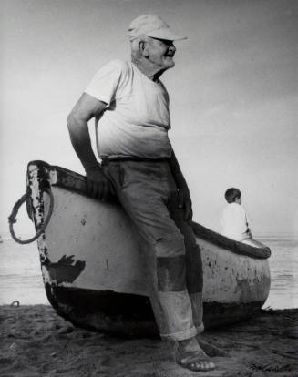 Untitled (Old Man and Boat)
