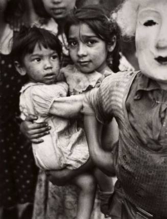 Children and Mask, Chicago 1936