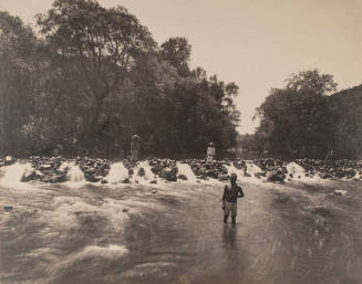 Untitled (Four men in a river, Mexico)