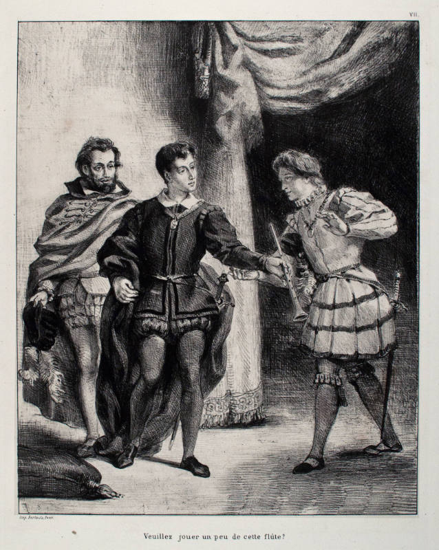 Hamlet, Act III, Scene 2: Hamlet and Guildenstern