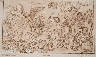 Venus Chastising Cupid and other Scenes (after Anton Domenico Gabbiani)