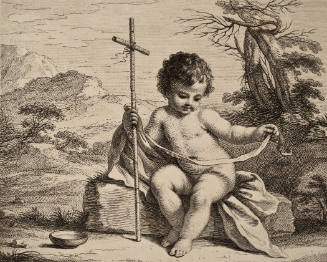 St. John the Baptist (Infant) (after Guercino)