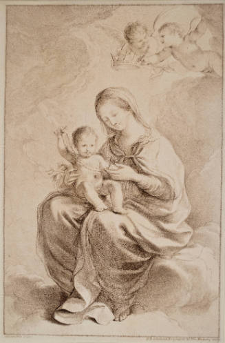 Madonna and Child (after Guercino)