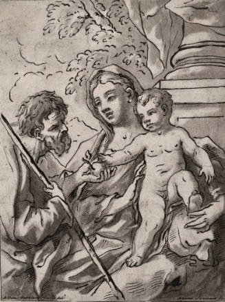 Holy Family, No. 3 (after Anton Domenico Gabbiani)