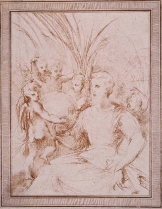 Allegorical Portrait of Charles V (after Parmigianino)