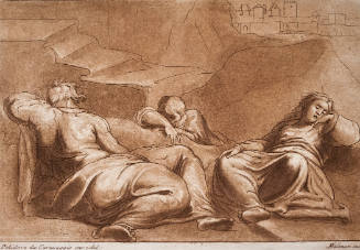 Three Sleeping Figures (after Polidoro da Caravaggio)