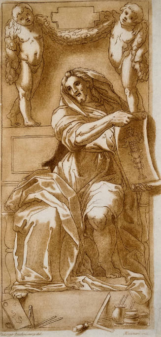 The Prophet Isaiah (after drawing by Federico Zuccaro after Raphael)