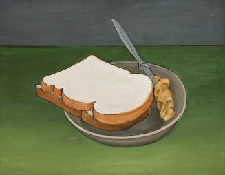 Untitled (bread and peanut butter)