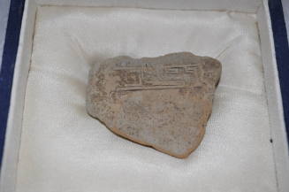 Fragment of a Bronze Ritual Vessel Casting Mold