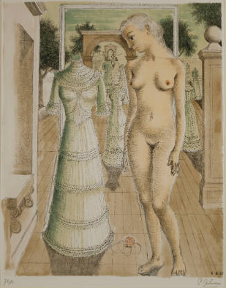 Nude with Mannequins