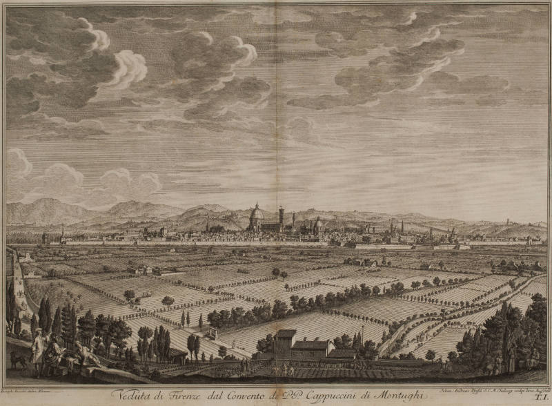 View of Florence from Montughi (after Giuseppe Zocchi)