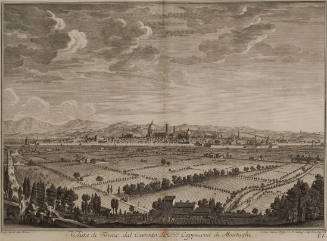 View of Florence from Montughi (after Giuseppe Zocchi)