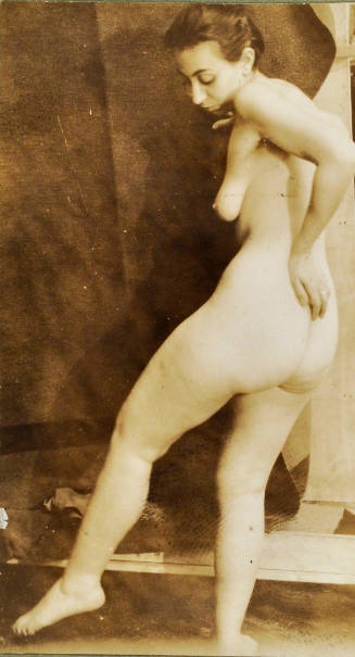 Untitled (Standing Nude, Side View)