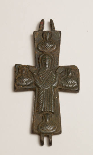 Pectoral Reliquary Cross: The Crucifixion and The Virgin