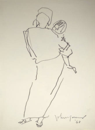 Woman and Child from Behind