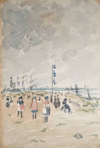 Tynmouth, England (after James Abbott McNeill Whistler ?)