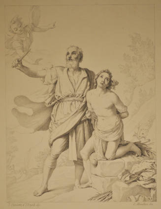 The Sacrifice of Isaac (Sacrificio di Isacco) (after a painting by Jacopo da Empoli)