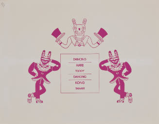 Dancing Hare Toddy / Dancing Kong Tamari Envelope