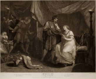 Boydell's Illustrations of Shakespeare, Vol. II: Troilus and Cressida, Act V, Scene II (after Angelica Kauffmann)