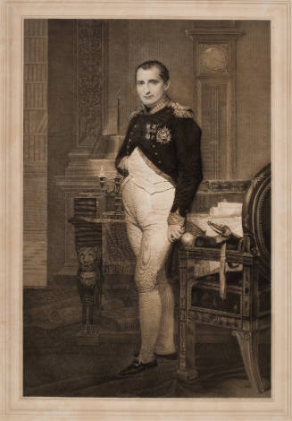 Portrait of Napoleon (after David)