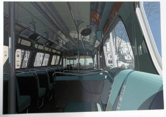 Untitled (Interior of Bus)