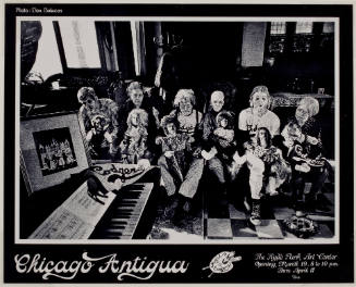 Chicago Antigua--Artful Codgers: Sarah Canright, Edward Flood, Ed Paschke, Suellen Rocca, Barbara Rossi, Karl Wirsum