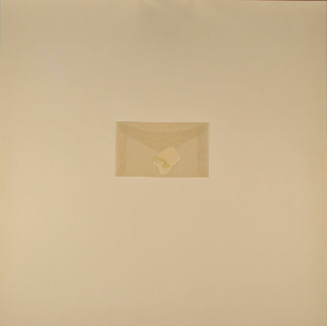 Untitled (piece of paper in wax paper envelope)
