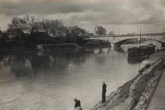 Two Anglers by the River Seine